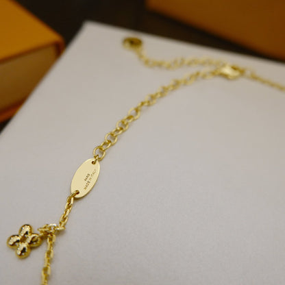 [⭐Corinne]BLOOMING SUPPLE NECKLACE BRASS