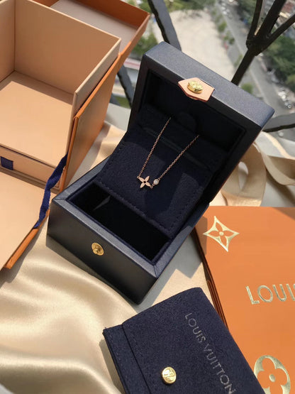 [⭐Corinne]BLOSSOM PENDANT PINK GOLD AND DIAMOND