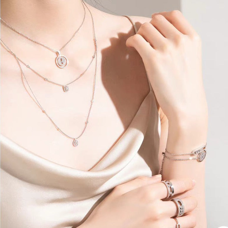 [⭐Corinne]Demo MOVER PM PAVED NECKLACE