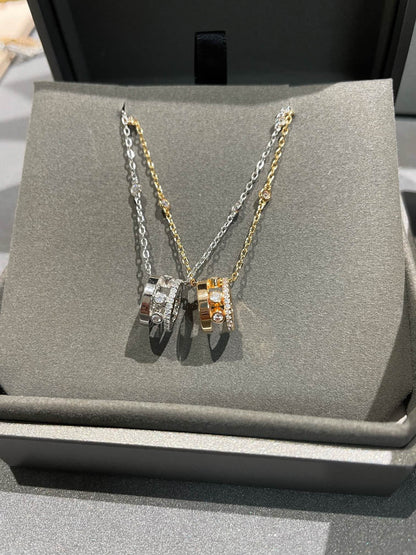 [⭐Corinne]CHAIN MOVE ROMANE PEDAND NECKLACE