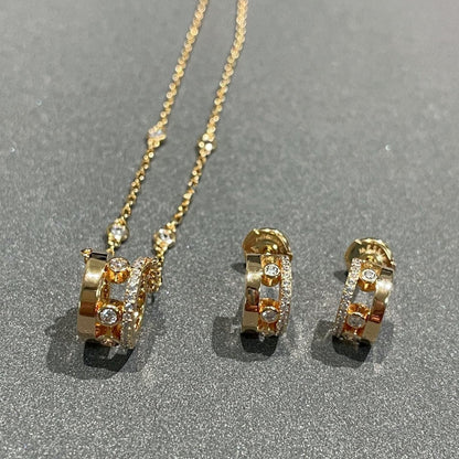 [⭐Corinne]CHAIN MOVE ROMANE PEDAND NECKLACE