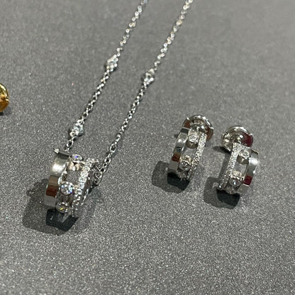[⭐Corinne]CHAIN MOVE ROMANE PEDAND NECKLACE