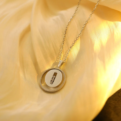 [⭐Corinne]Demo MOVE MM SILVER DIAMOND NECKLACE