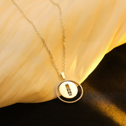 [⭐Corinne]Demo MOVE MM SILVER DIAMOND NECKLACE