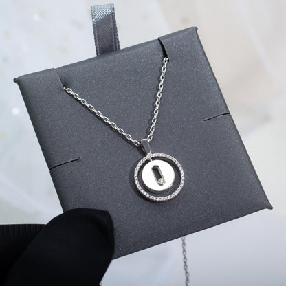 [⭐Corinne]Demo MOVE PM NECKLACE SILVER DIAMOND