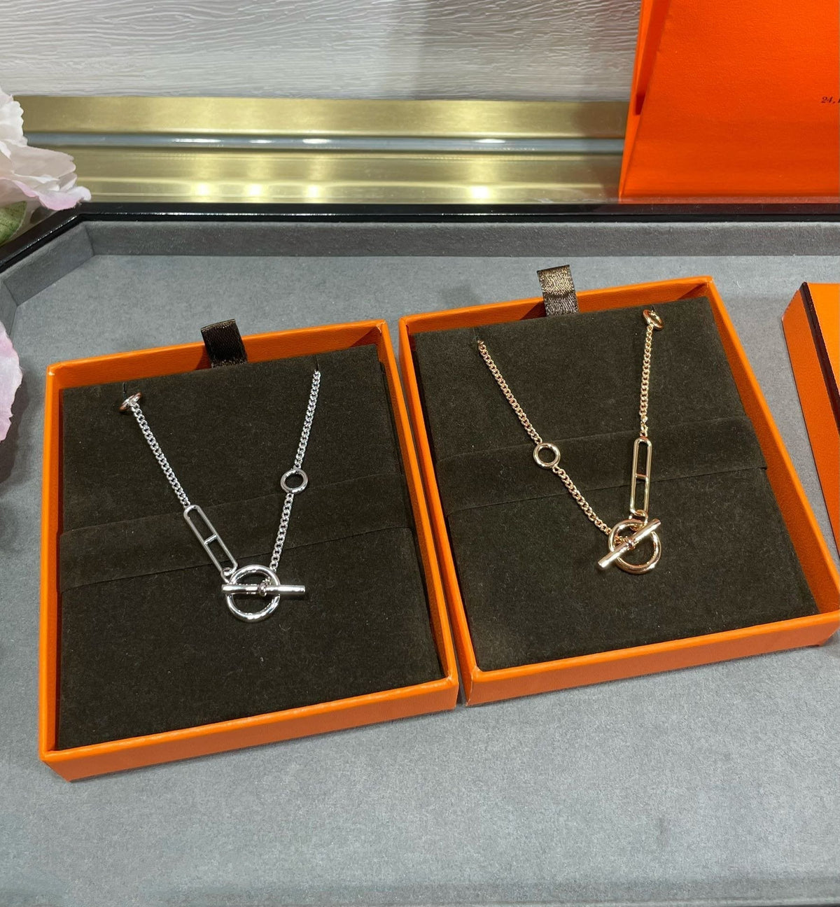 [⭐Corinne]HM STERLING CHAINE D'ANCRE HEART