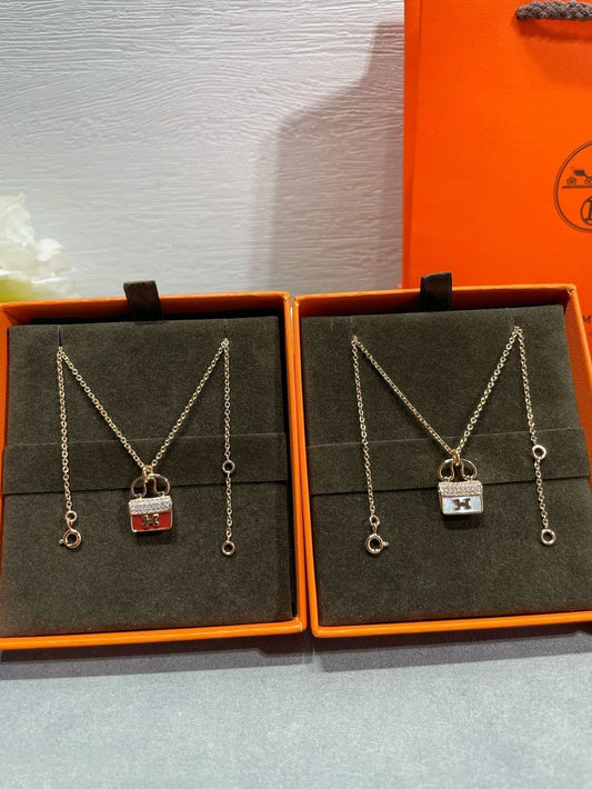[⭐Corinne]H CIRCE MOISSANITE PENDANT NECKLACE GOLD