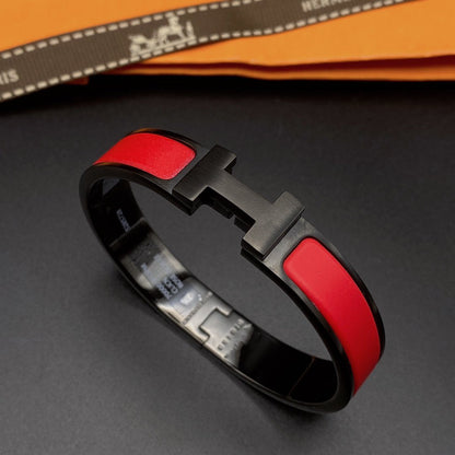 [⭐Corinne]CLIC HM SO BLACK RED BRACELET
