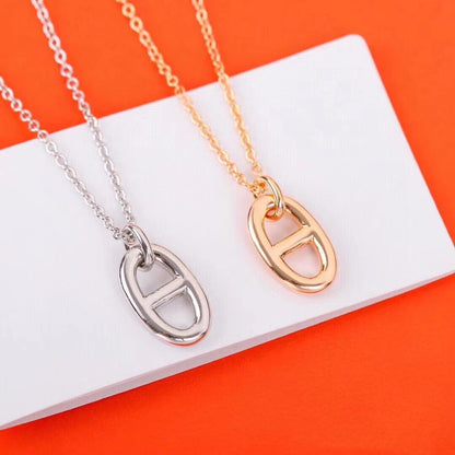 [⭐Corinne]HM PIG NOSE NECKLACE