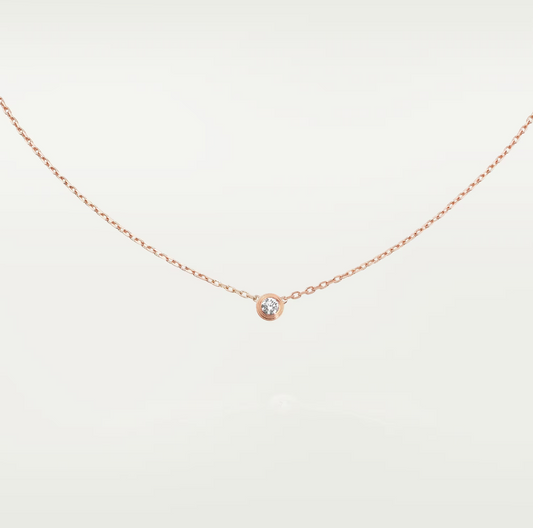[⭐Corinne]DAMOUR DIAMOND NECKLACE