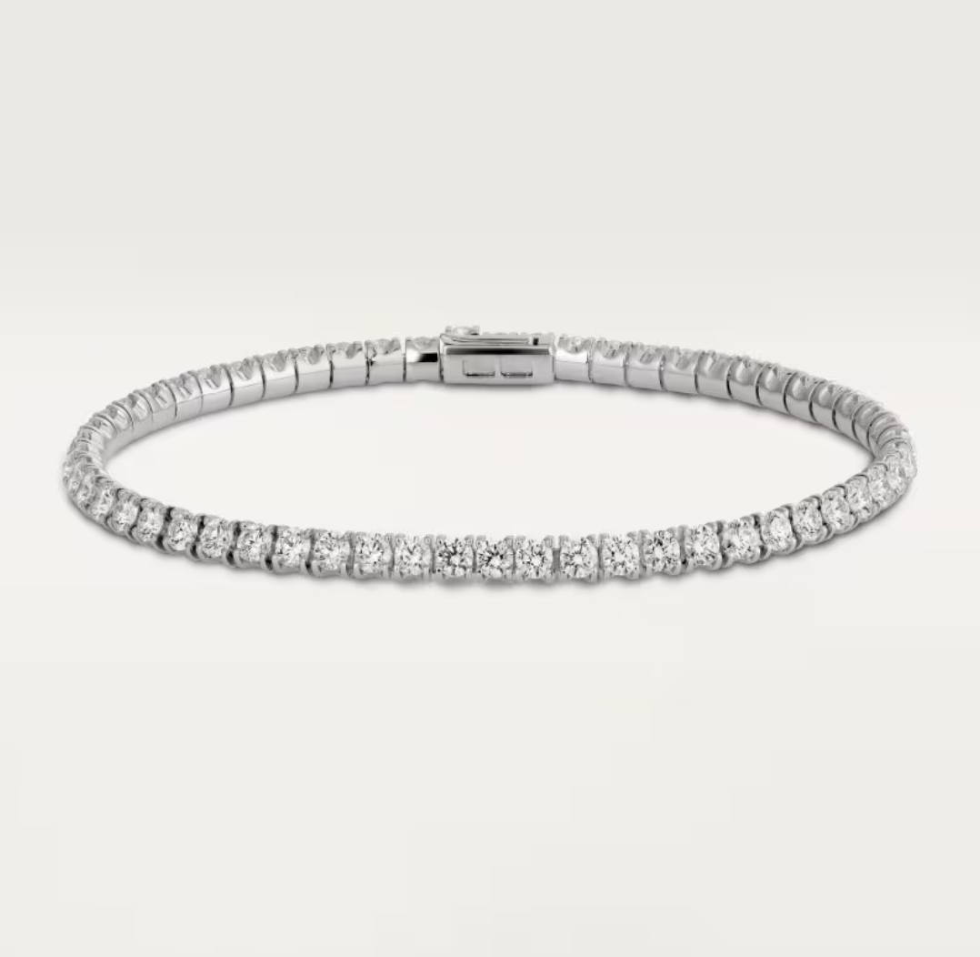 [⭐Corinne]  CLASSIC BASEBALL BRACELAT, 52 DIAMOND