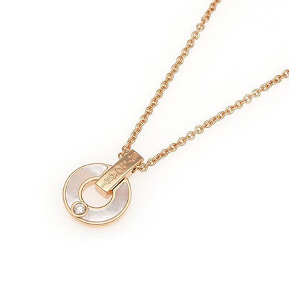 [⭐Corinne]GARI NECKLACE PINK GOLD MOP
