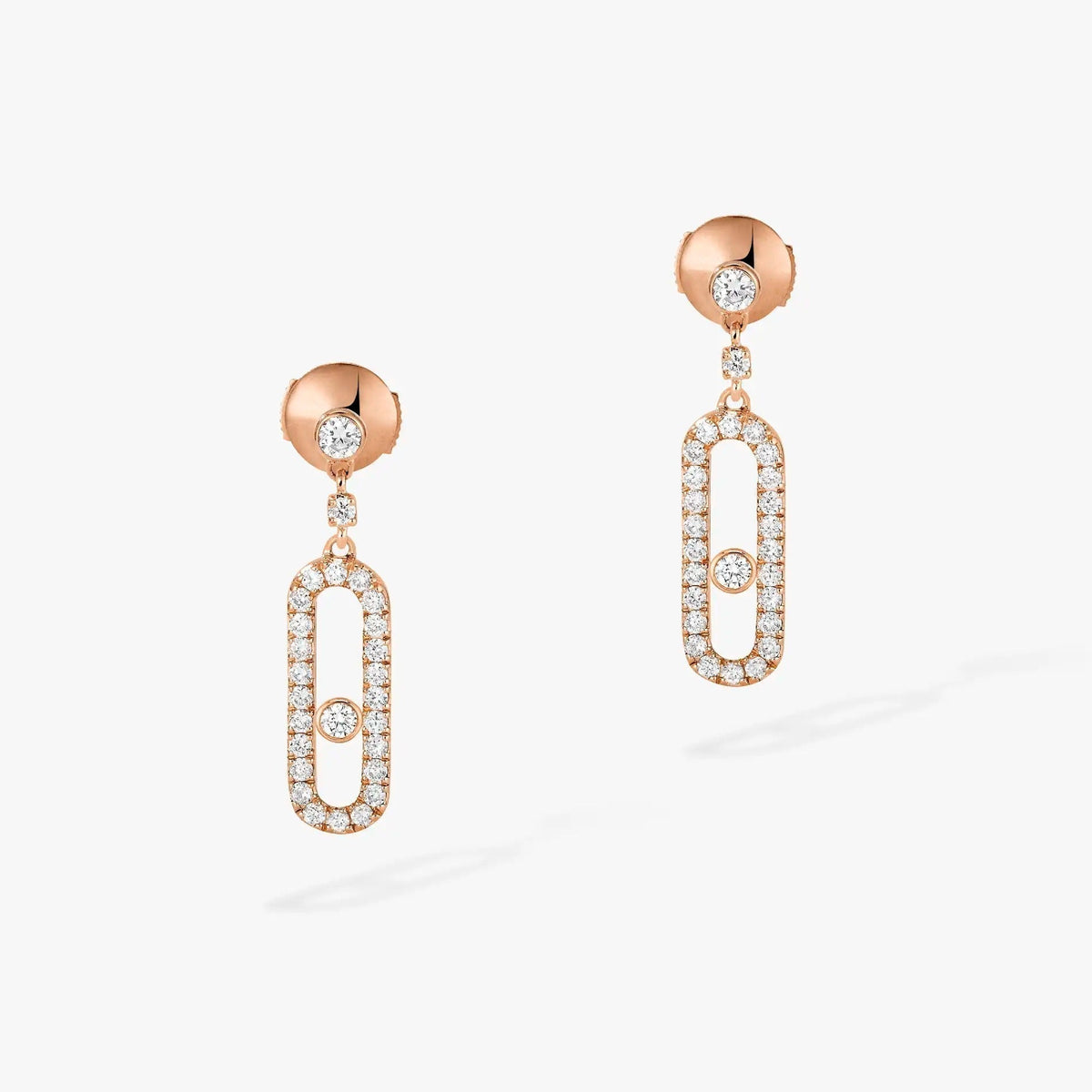 [⭐Corinne]DORMEUSES MOVE UNO DIAMOND EARRINGS