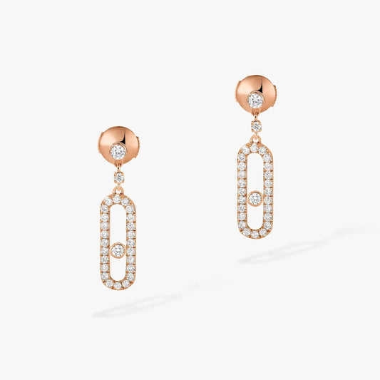 [⭐Corinne]DORMEUSES MOVE UNO DIAMOND EARRINGS