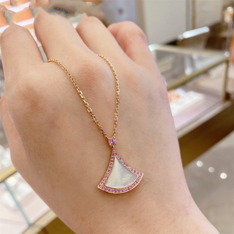 [⭐Corinne]DREAM NECKLACE MOP DIAMOND PINK