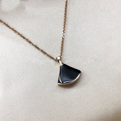 [⭐Corinne]DREAM NECKLACE ONYX 1 DIAMOND