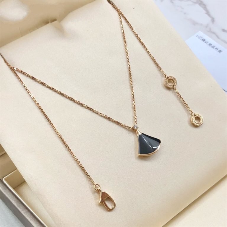 [⭐Corinne]DREAM NECKLACE ONYX 1 DIAMOND