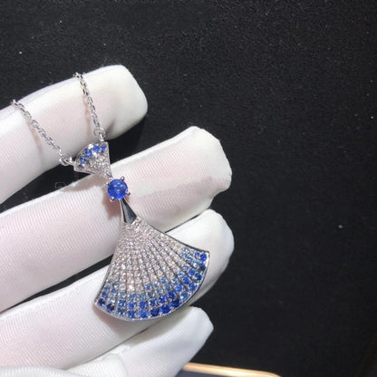 [⭐Corinne]DREAM NECKLACE AGATE SILVER DIAMOND