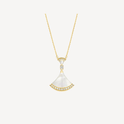 [⭐Corinne]DREAM NECKLACE MOP GOLD DIAMOND