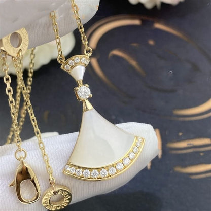 [⭐Corinne]DREAM NECKLACE MOP GOLD DIAMOND