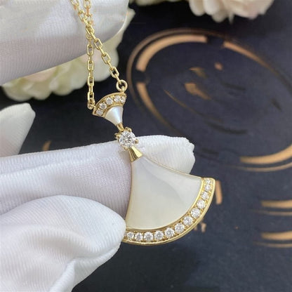 [⭐Corinne]DREAM NECKLACE MOP GOLD DIAMOND