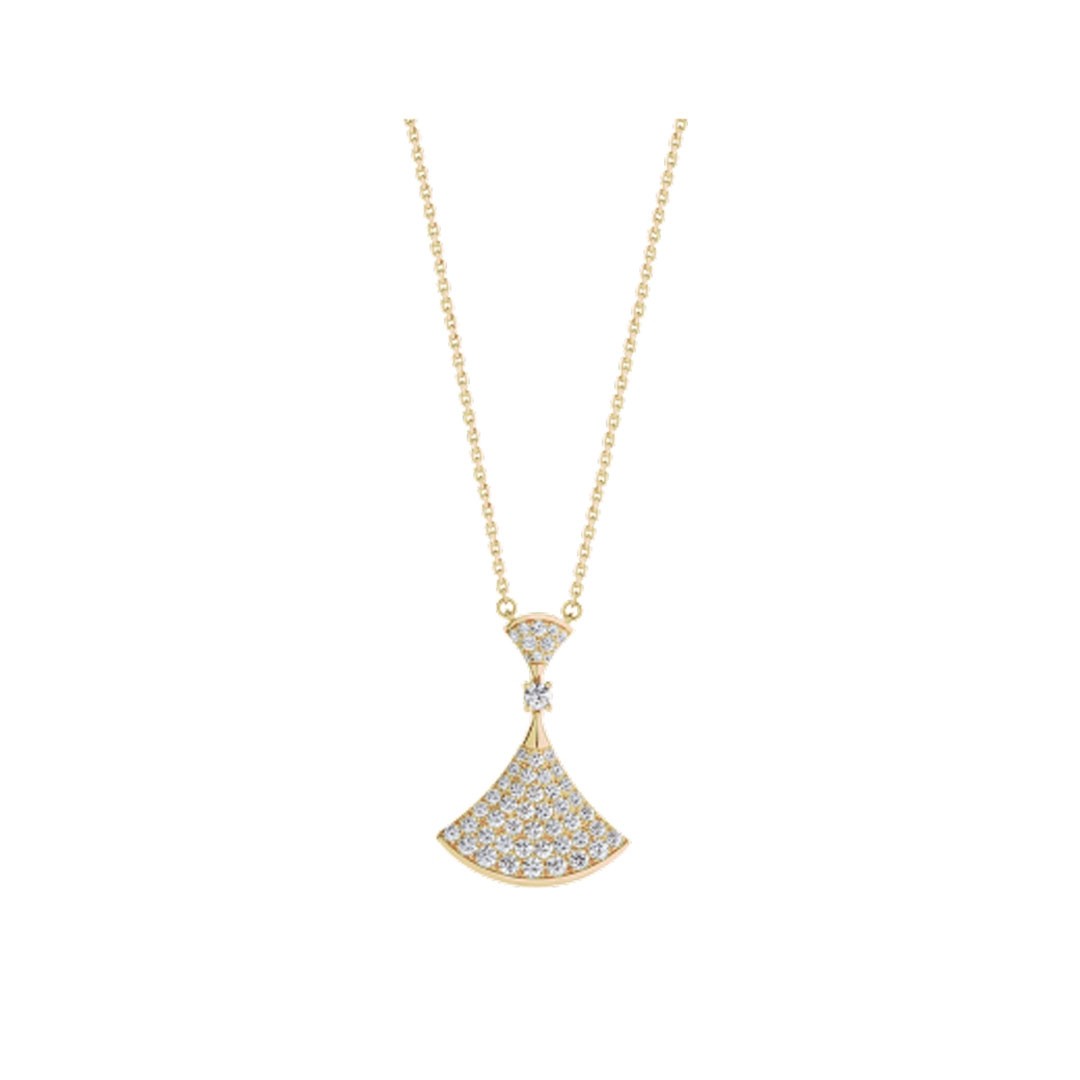 [⭐Corinne]DREAM NECKLACE GOLD FULL DIAMOND