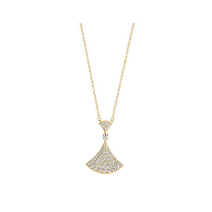 [⭐Corinne]DREAM NECKLACE GOLD FULL DIAMOND