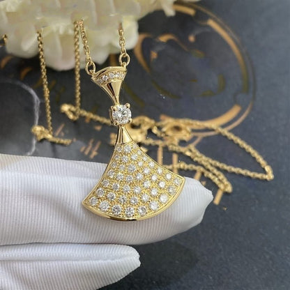 [⭐Corinne]DREAM NECKLACE GOLD FULL DIAMOND