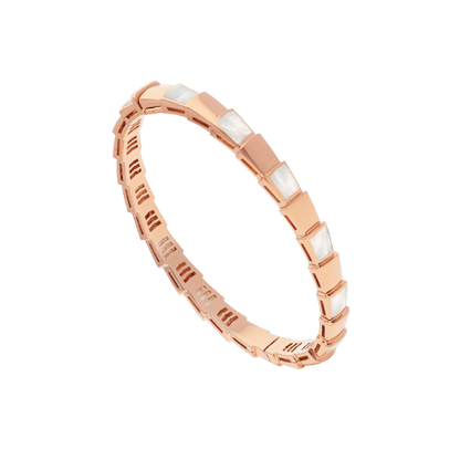 [⭐Corinne]SERPENTI BRACELET PINK GOLD MOP