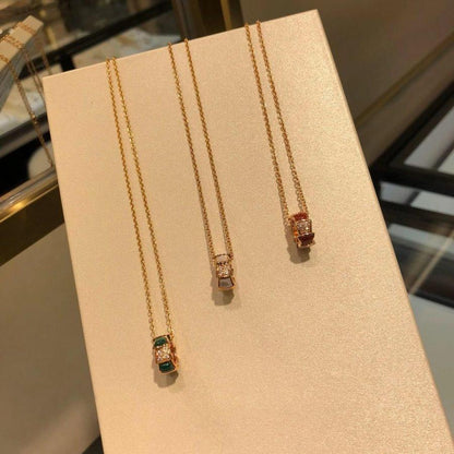 [⭐Corinne]SERPENTI PEDANT DIAMOND NECKLACE