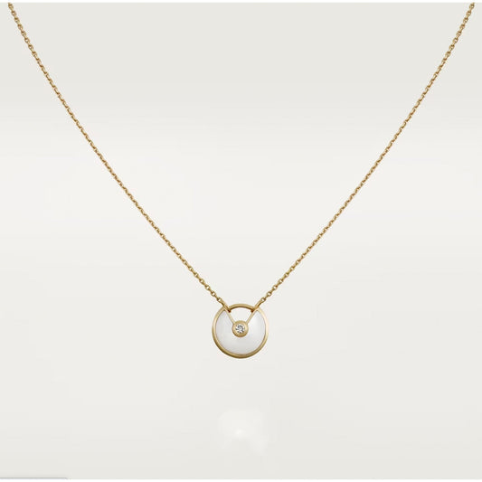 [⭐Corinne]AMULETTE ROSE GOLD MOP NECKLACE