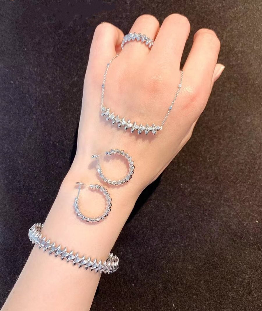 [⭐Corinne]CLASH SILVER BRACELET
