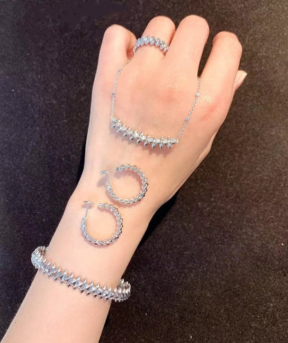 [⭐Corinne]CLASH SILVER BRACELET