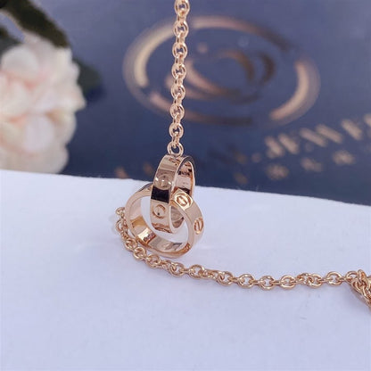 [⭐Corinne]LOVE BRACELET DOUBLE RING