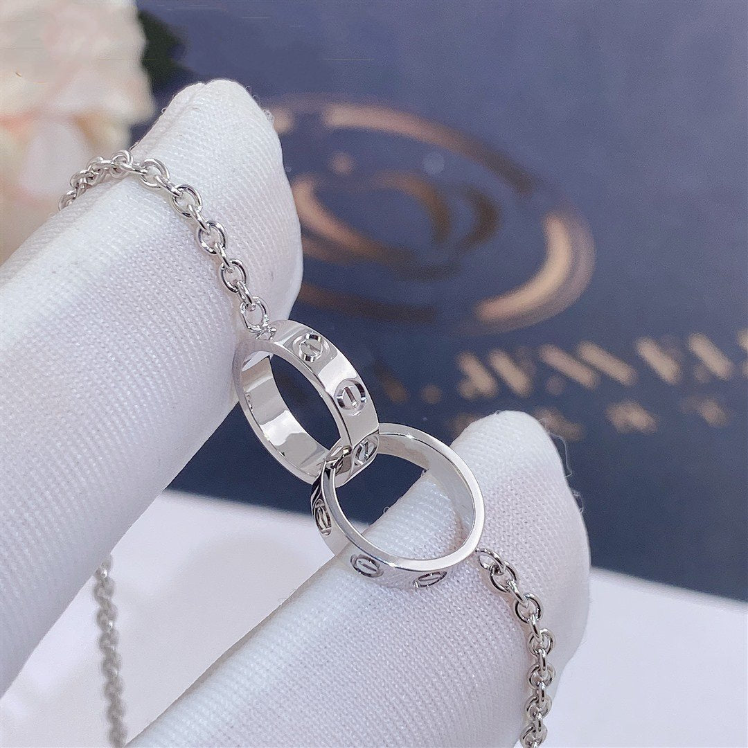 [⭐Corinne]LOVE BRACELET DOUBLE RING