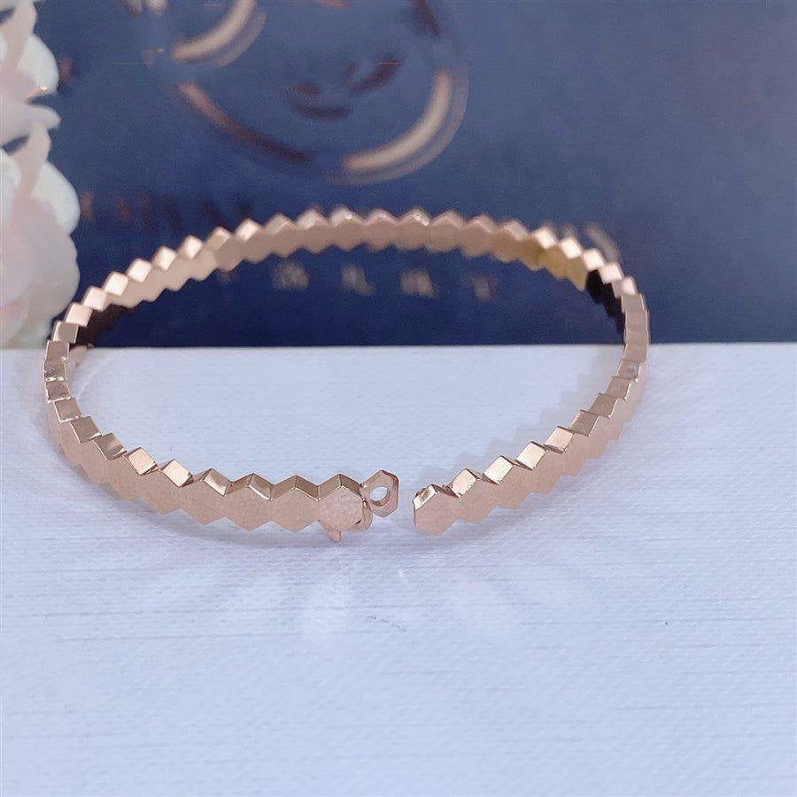 [⭐Corinne]BEE LOVE PINK GOLD BRACELET