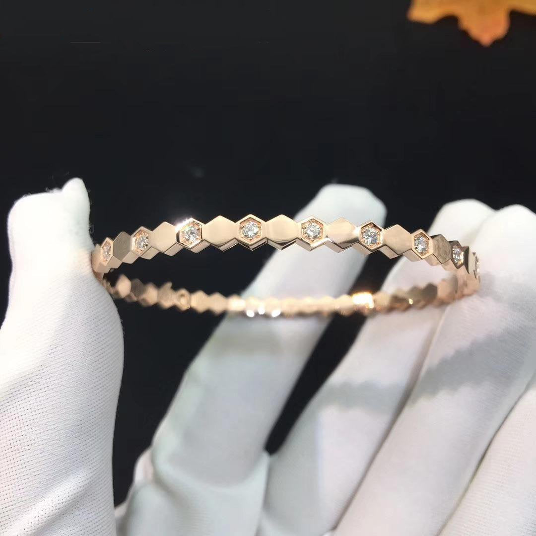 [⭐Corinne]BEE LOVE SILVER DIAMOND BRACELET