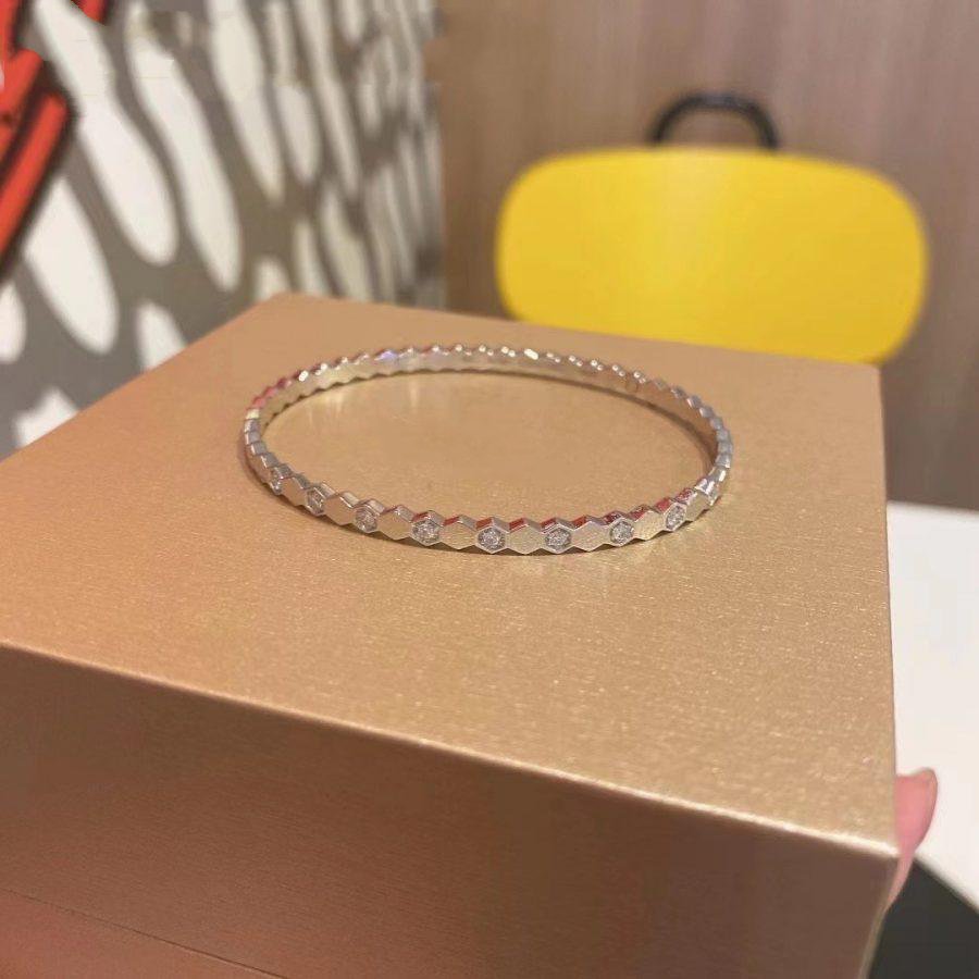 [⭐Corinne]BEE LOVE SILVER DIAMOND BRACELET