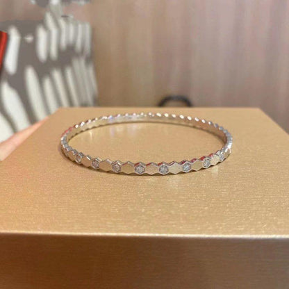 [⭐Corinne]BEE LOVE SILVER DIAMOND BRACELET