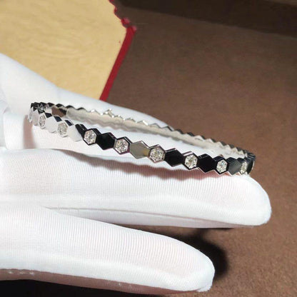 [⭐Corinne]BEE LOVE SILVER DIAMOND BRACELET