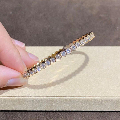 [⭐Corinne]BEE LOVE GOLD BRACELET FULL DIAMOND