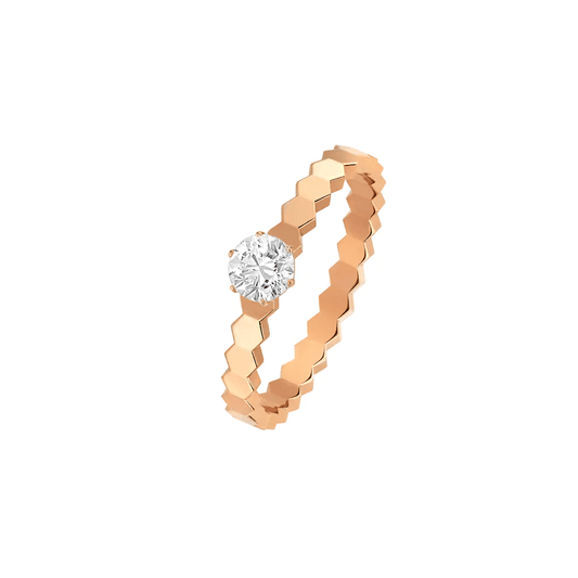[⭐Corinne]BEE LOVE RING PINK GOLD 1 DIAMOND