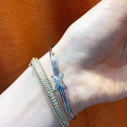 [⭐Corinne]JEUX DE BRACELET SILVER DIAMONDS