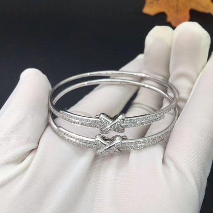 [⭐Corinne]JEUX DE BRACELET DIAMONDS SILVER