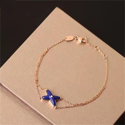 [⭐Corinne]Hollow Design Four-Leaf Clover Flower Shape Ring