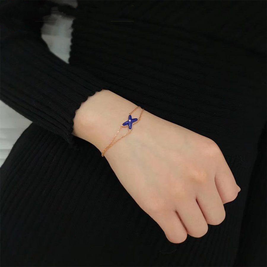 [⭐Corinne]Hollow Design Four-Leaf Clover Flower Shape Ring