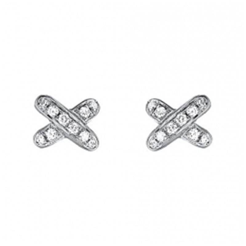 [⭐Corinne]JEUX DE DIAMOND EARRINGS