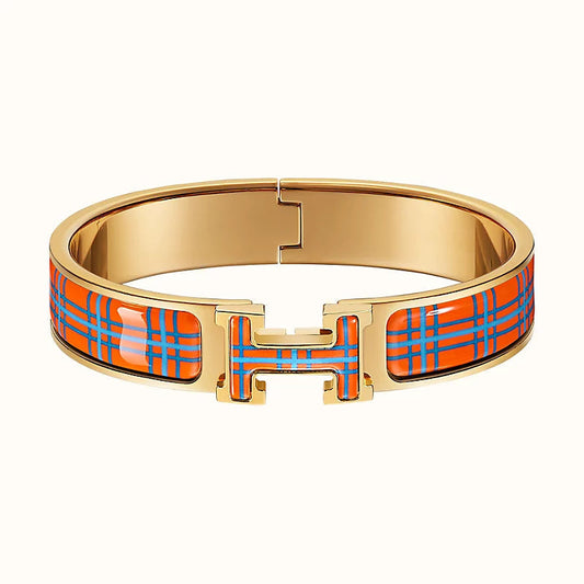 [⭐Corinne]H TARTAN BRACELET 12MM