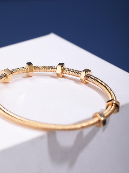 [⭐Corinne jewelrys]CT THREADED BRACELET