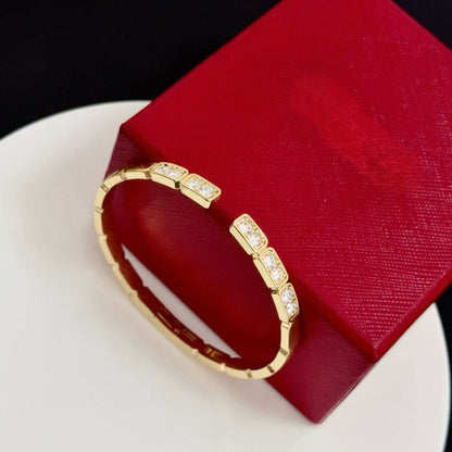 [⭐Corinne jewelrys]LOVE DIAMOND OPEN  BRACELET